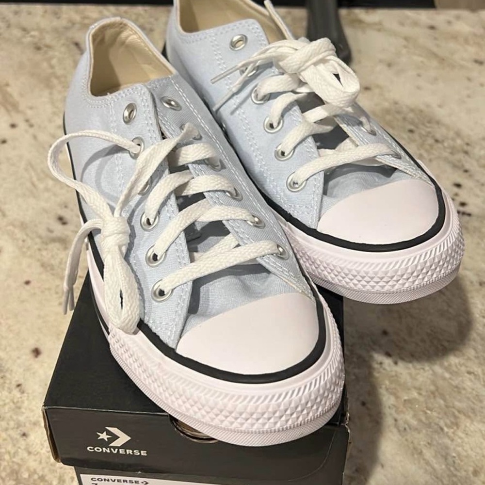 Converse All Star Baby Blue Low-Tops